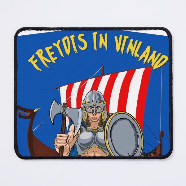 Item preview, FREYDIS THE VIKING Shield Maiden, a KNARR and No Tupperware parties - T-Shirt  designed and sold by VinlandFashion.