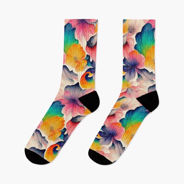 Item preview, Psychedelic floral pattern (2/4) designed and sold by sabantha.