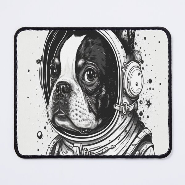 Item preview, Boston Terrier Astronaut designed and sold by Star_.