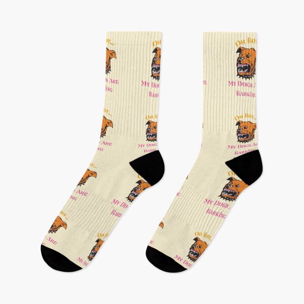 Item preview, Oh Boy My Dogs Are Barking designed and sold by FunnyFreak.