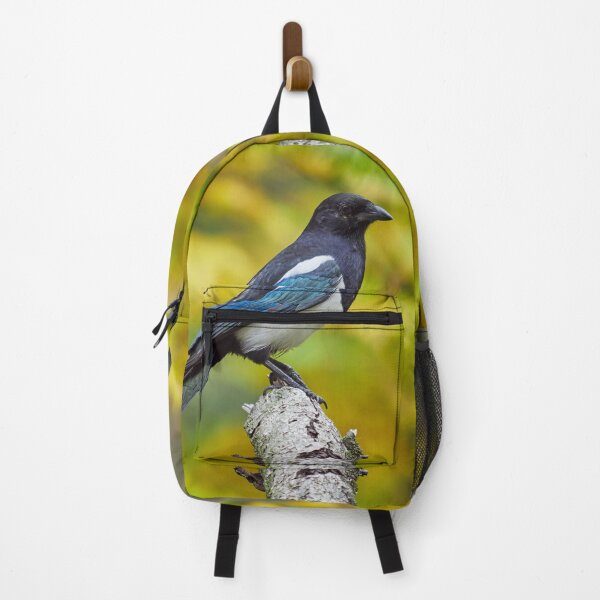Item preview, Eurasian magpie pose with colors of Fall designed and sold by Jouko Lehto Photography.