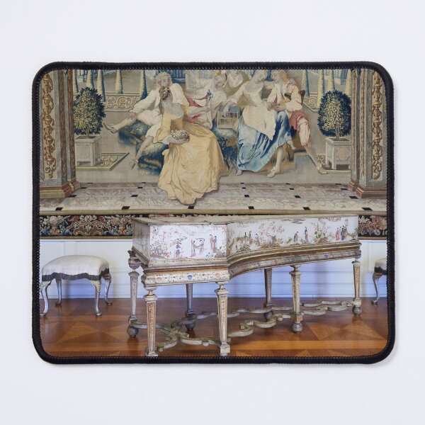 Item preview, The Music Room with a Harpsichord. Schloss Charlottenburg. Berlin designed and sold by Jouko Lehto Photography.