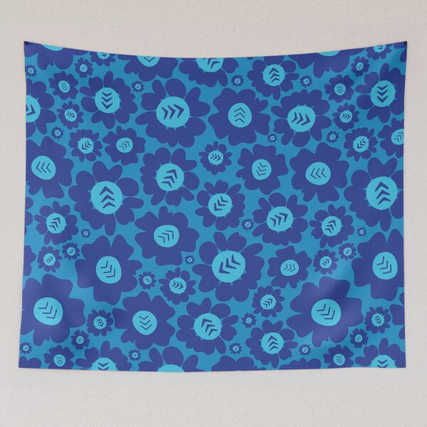 Item preview, Trisomy Flower Blue designed and sold by siandowney.