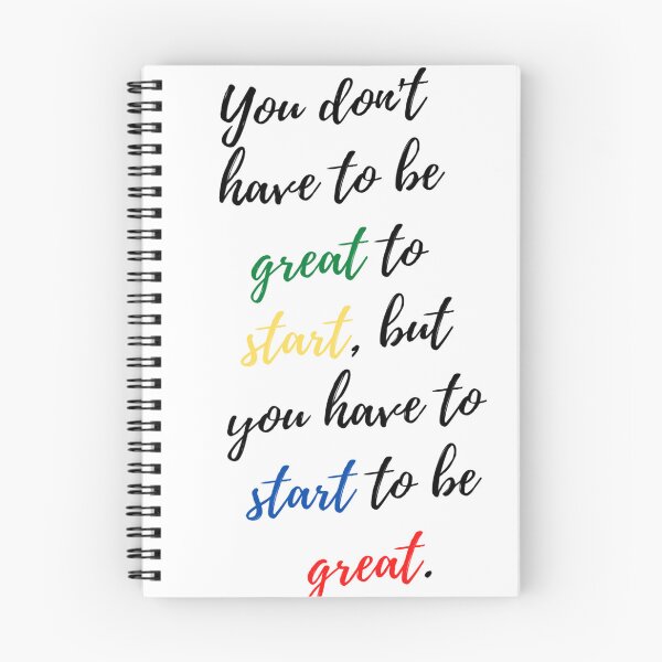Item preview, Quote Start to be Great designed and sold by JAEdesignsPH.