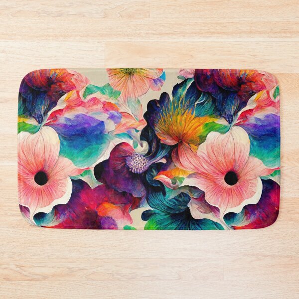 Item preview, Psychedelic floral pattern (3/4) designed and sold by sabantha.