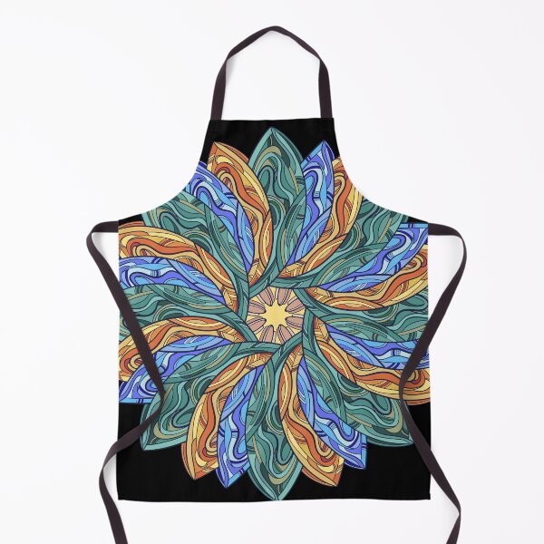 Item preview, Taco shell mandala - colored version designed and sold by DaveDanchuk.