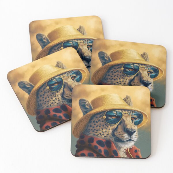 Item preview, Cheetah Wearing Cheetah Print  designed and sold by domvito.