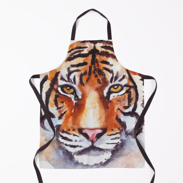 Item preview, Tiger Screen , Fear The Tiger , Watercolor Painting designed and sold by Color-Me-Blue.
