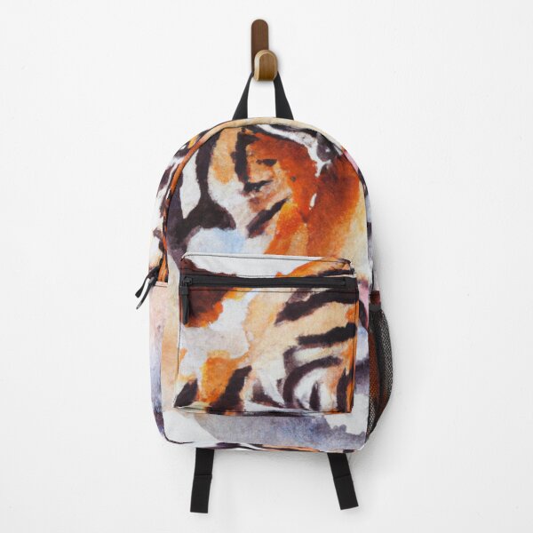 Item preview, Tiger Screen , Fear The Tiger , Watercolor Painting designed and sold by Color-Me-Blue.