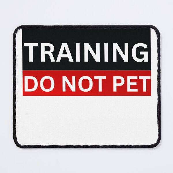Item preview, Dom In Training Do Not Pet BDSM designed and sold by SortaPrettyOk.