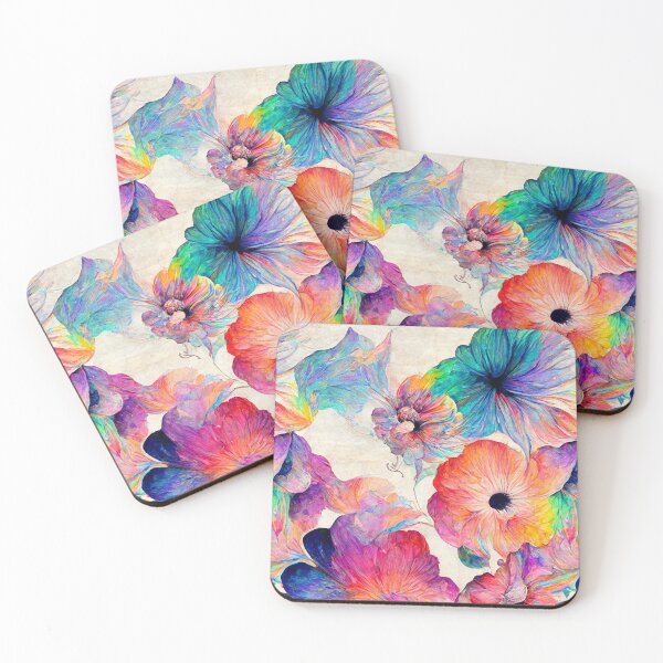 Item preview, Psychedelic floral pattern (4/4) designed and sold by sabantha.