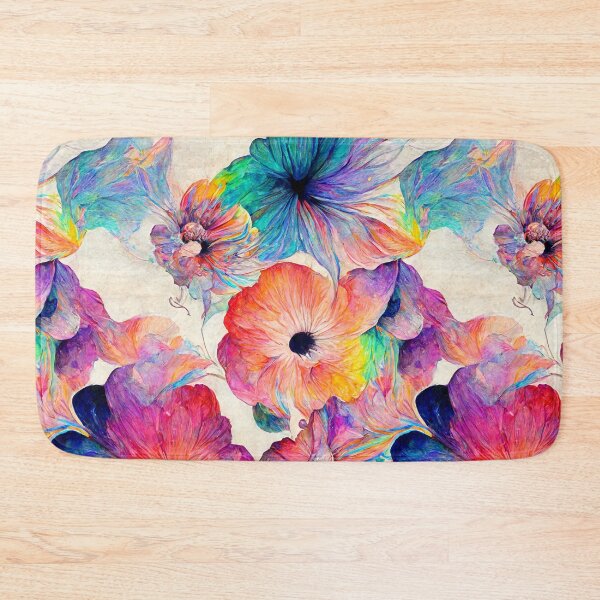 Item preview, Psychedelic floral pattern (4/4) designed and sold by sabantha.