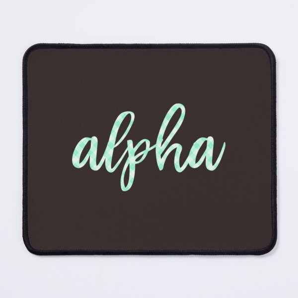 Item preview, Alpha Buffalo Check Turquoise   designed and sold by AlessiaPurdy.