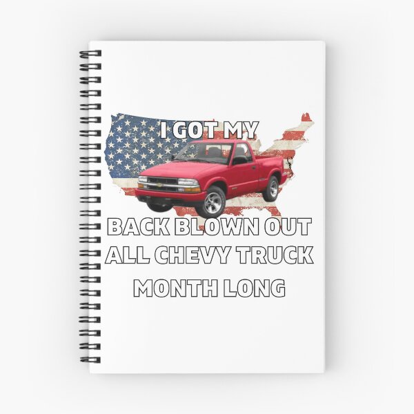 Artikelvorschau, Ich habe mir beim Chevy Truck Month den Rücken weggeblasen entworfen und verkauft von SortaPrettyOk.