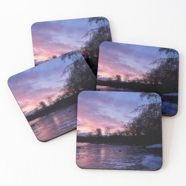 Item preview, Sunset over the ice at Pyhajarvi designed and sold by Jouko Lehto Photography.