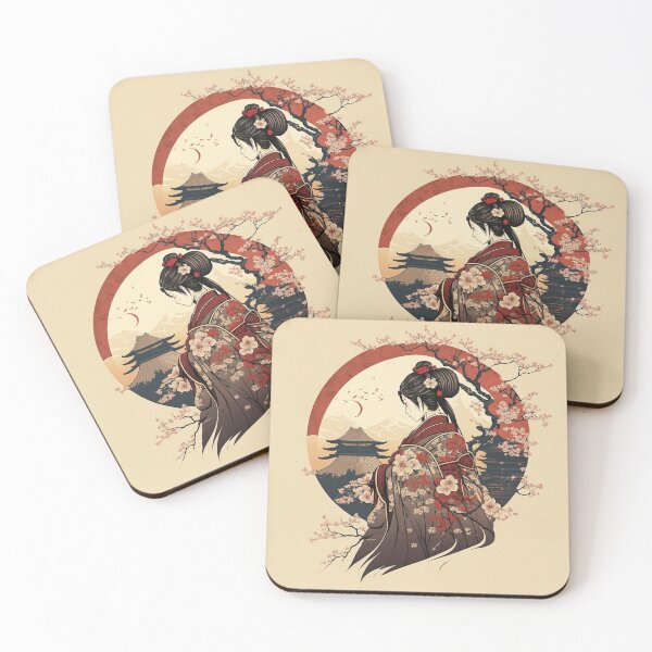 Item preview, Classic Japanese Style Art 03 | Colorful Cartoons designed and sold by Sunchaser World.