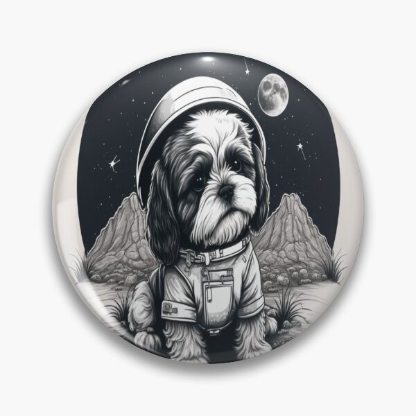 Item preview, Shih Tzu Astronaut designed and sold by Star_.