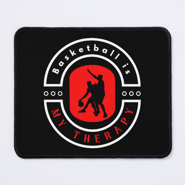 Item preview, Basketball is my therapy motivational design designed and sold by DigitalMagShop.