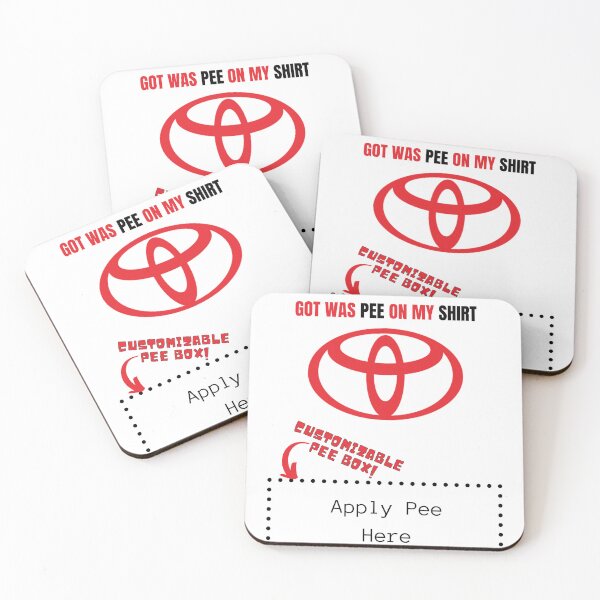 Item preview, Toyotathon Pee Shirt Meme designed and sold by SortaPrettyOk.