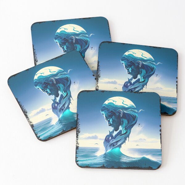 Item preview, Poseidon: Majestic Greek Mythology Design designed and sold by Mytho Merch.