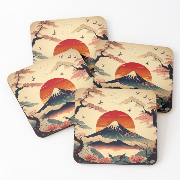 Item preview, Classic Japanese Style Art 06 | Colorful Cartoons designed and sold by Sunchaser World.
