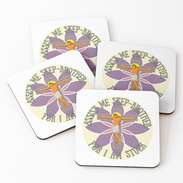Item preview, Help Step Brother I'm Stuck Jesus designed and sold by SortaPrettyOk.