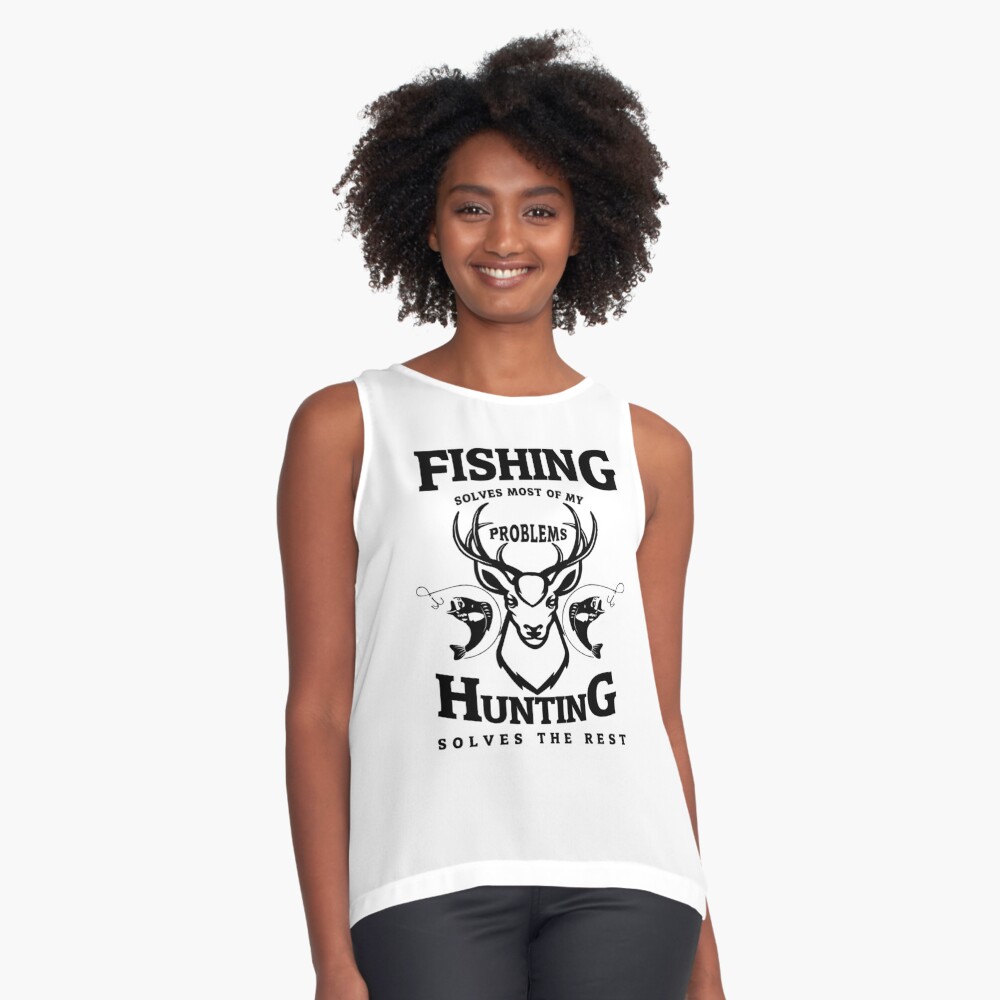 Fishing Solves Most Problems - Hunting Stencil by StudioR12