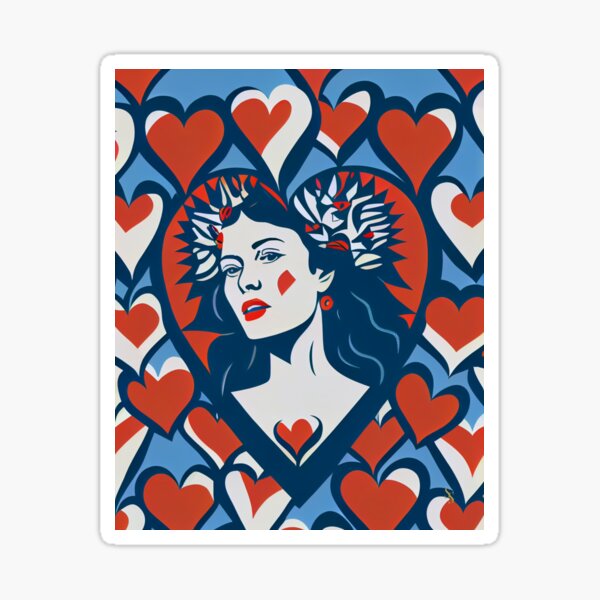 “A tribute to Valentine” collection Sticker