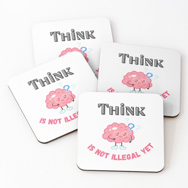 Item preview, Think Is Not Illegal Yet designed and sold by FunnyFreak.