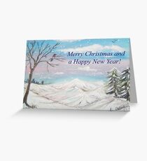 Winter Wonderland Card Greeting Card
