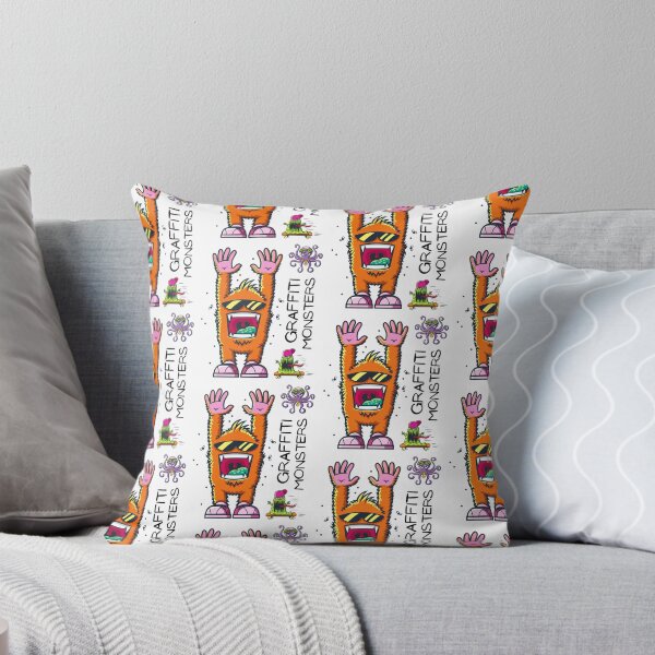 Aperçu de l'œuvre Monstres graffitis créée et vendue par mkzmerch.