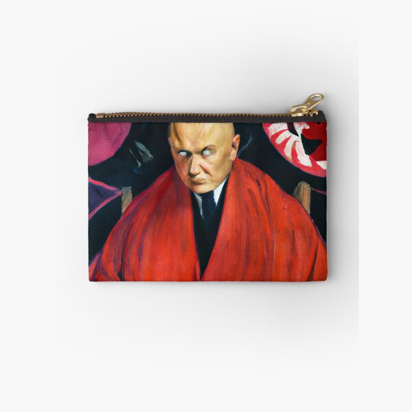 Item preview, Aleister Crowley The Great Beast of Thelema  painted in the style of Austin Osman Spare designed and sold by Ataraxia  Apparel.