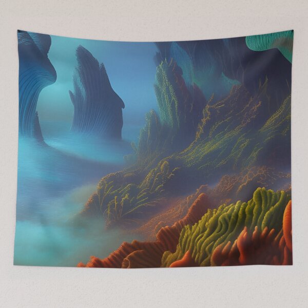 Item preview, Murky Sea Reef designed and sold by MIGSZ.