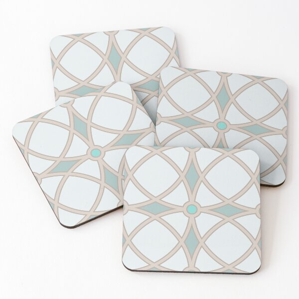 Item preview, Geometric Pattern: Lattice Circle: Beach designed and sold by Red Wolf.