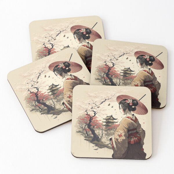 Item preview, Classic Japanese Style Art 09 | Colorful Cartoons designed and sold by Sunchaser World.