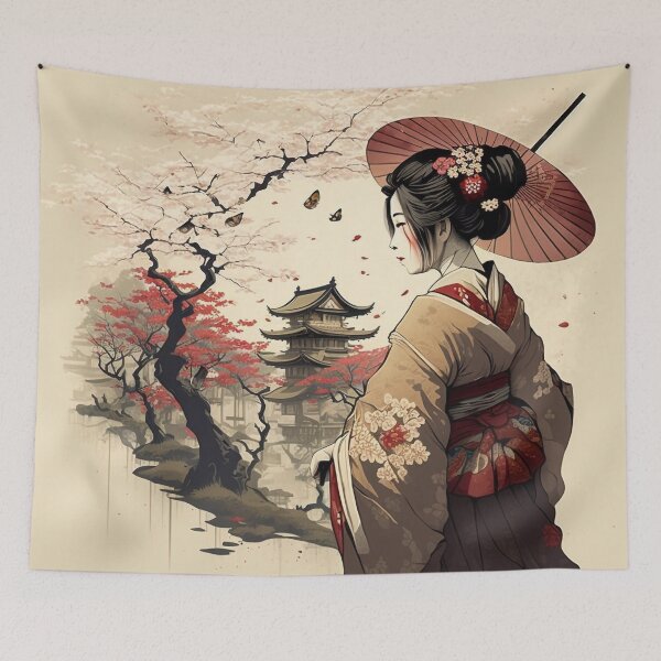 Item preview, Classic Japanese Style Art 09 | Colorful Cartoons designed and sold by Sunchaser World.