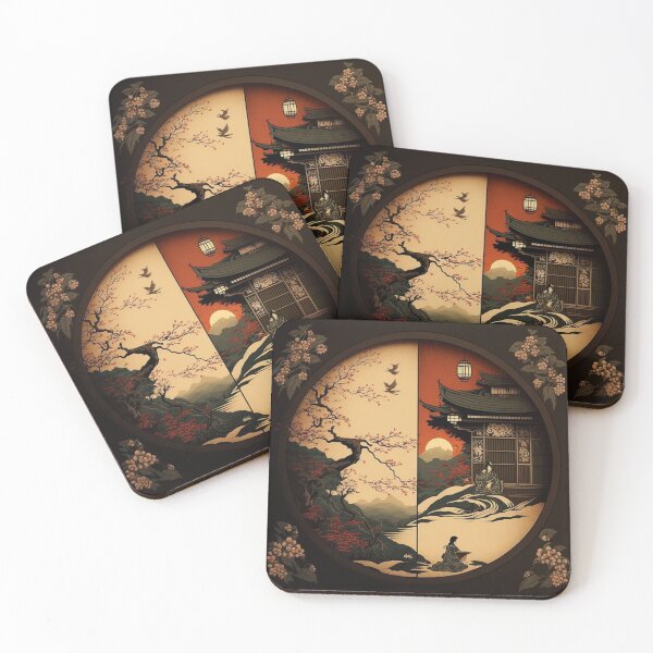 Item preview, Classic Japanese Style Art 11 | Colorful Cartoons designed and sold by Sunchaser World.
