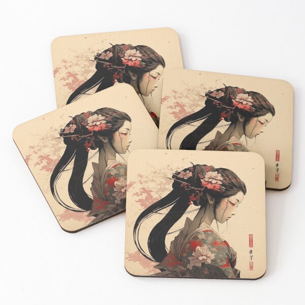 Item preview, Classic Japanese Style Art 10 | Colorful Cartoons designed and sold by Sunchaser World.