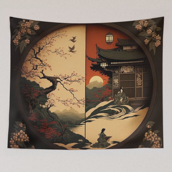 Item preview, Classic Japanese Style Art 11 | Colorful Cartoons designed and sold by Sunchaser World.