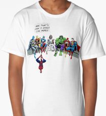 That's How I Saved The World Jesus Superheros Christian T-Shirt Long T-Shirt