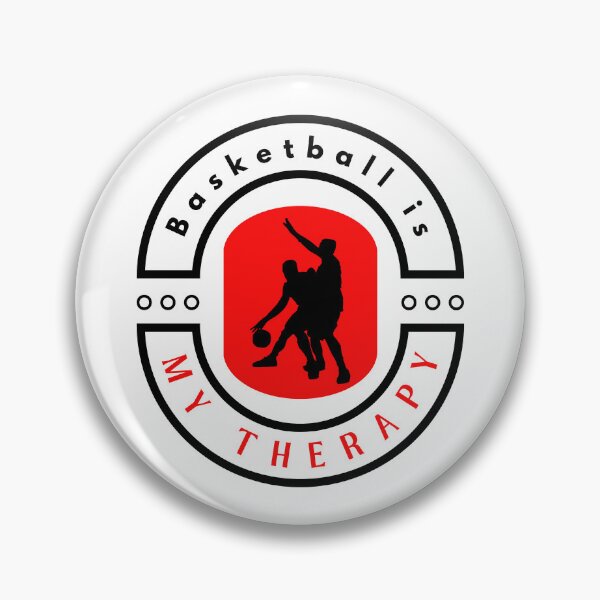 Item preview,  Basketball is my therapy motivational design designed and sold by DigitalMagShop.