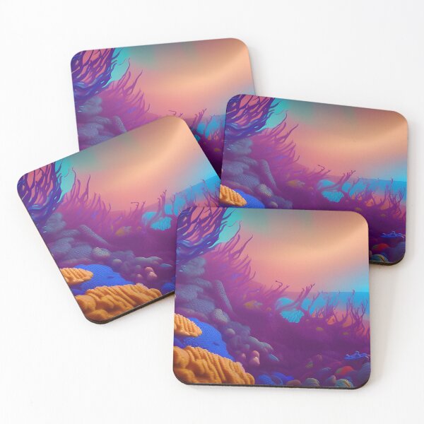 Item preview, Colorful Reef Bed   designed and sold by MIGSZ.