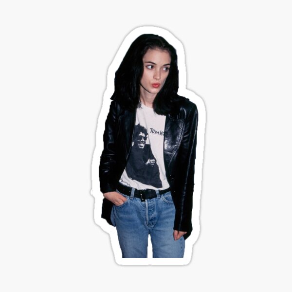 90s winona ryder Sticker