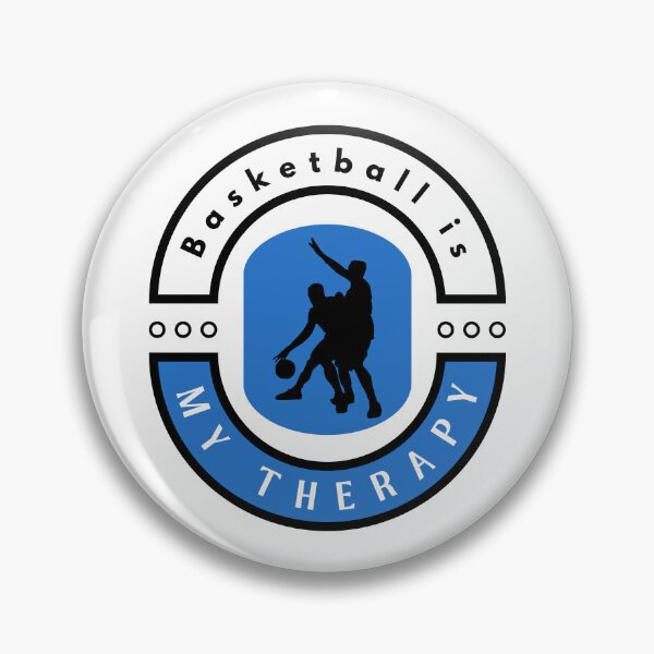 Item preview,  Basketball is my therapy motivational design designed and sold by DigitalMagShop.