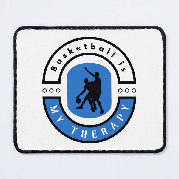 Item preview,  Basketball is my therapy motivational design designed and sold by DigitalMagShop.
