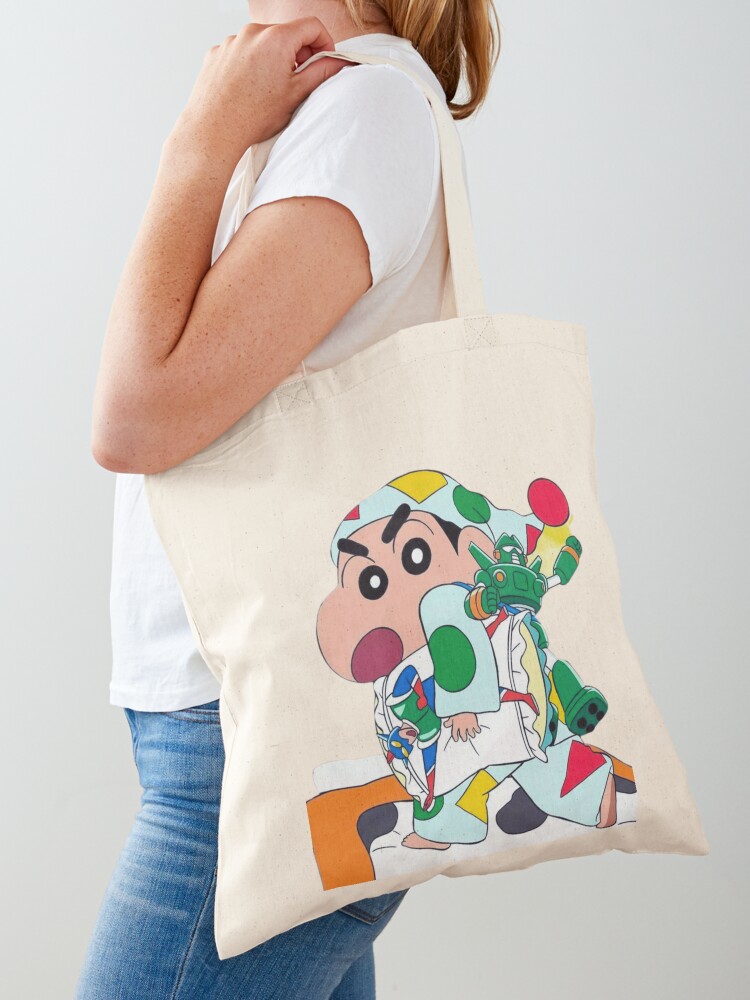 Shinchan: Let's rest Zipper Tote Bag – Thela Gaadi