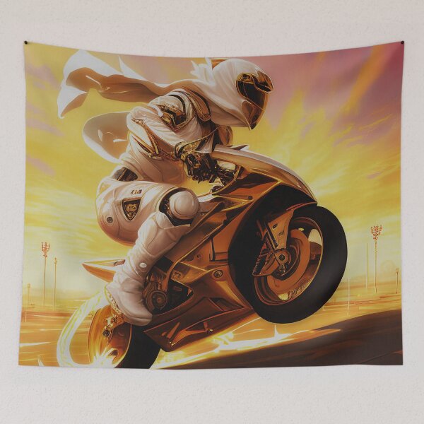 Item preview, White Knight Wheelie designed and sold by illstaticart.