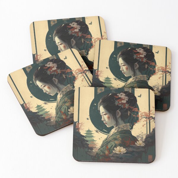Item preview, Classic Japanese Style Art 15 | Colorful Cartoons designed and sold by Sunchaser World.
