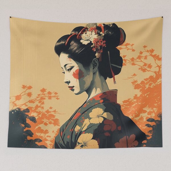 Item preview, Classic Japanese Style Art 12 | Colorful Cartoons designed and sold by Sunchaser World.