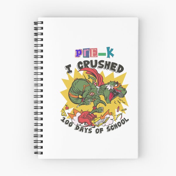 Item preview, I Crushed 100 Days Of Pre School, T-Rex  On A School Bus designed and sold by GulQari.